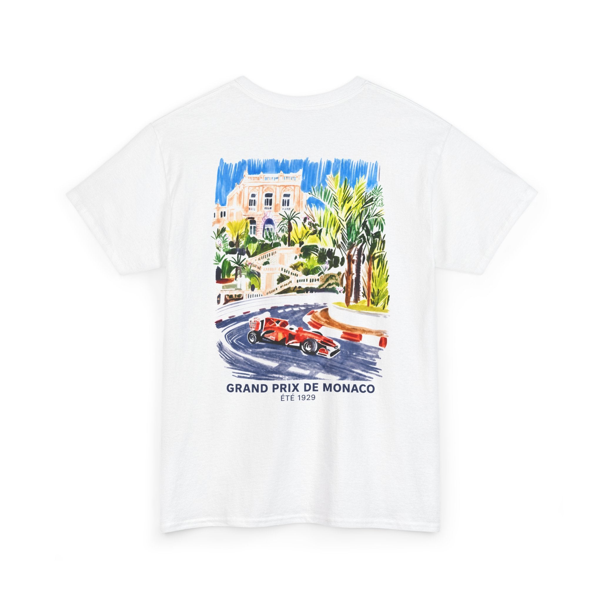 Grand Prix de Monaco Racing Tee — Vintage Monaco Formula 1 Poster T‑Shirt
