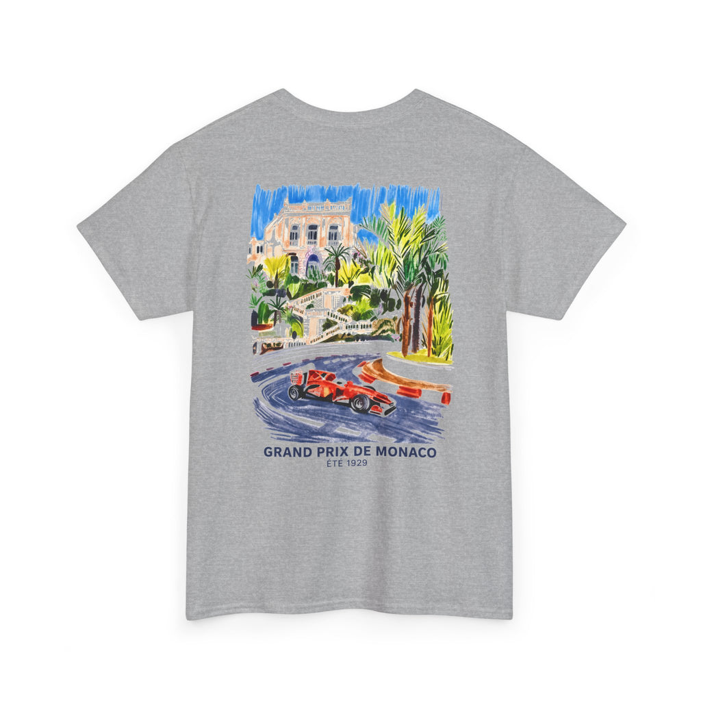 Grand Prix de Monaco Racing Tee — Vintage Monaco Formula 1 Poster T‑Shirt
