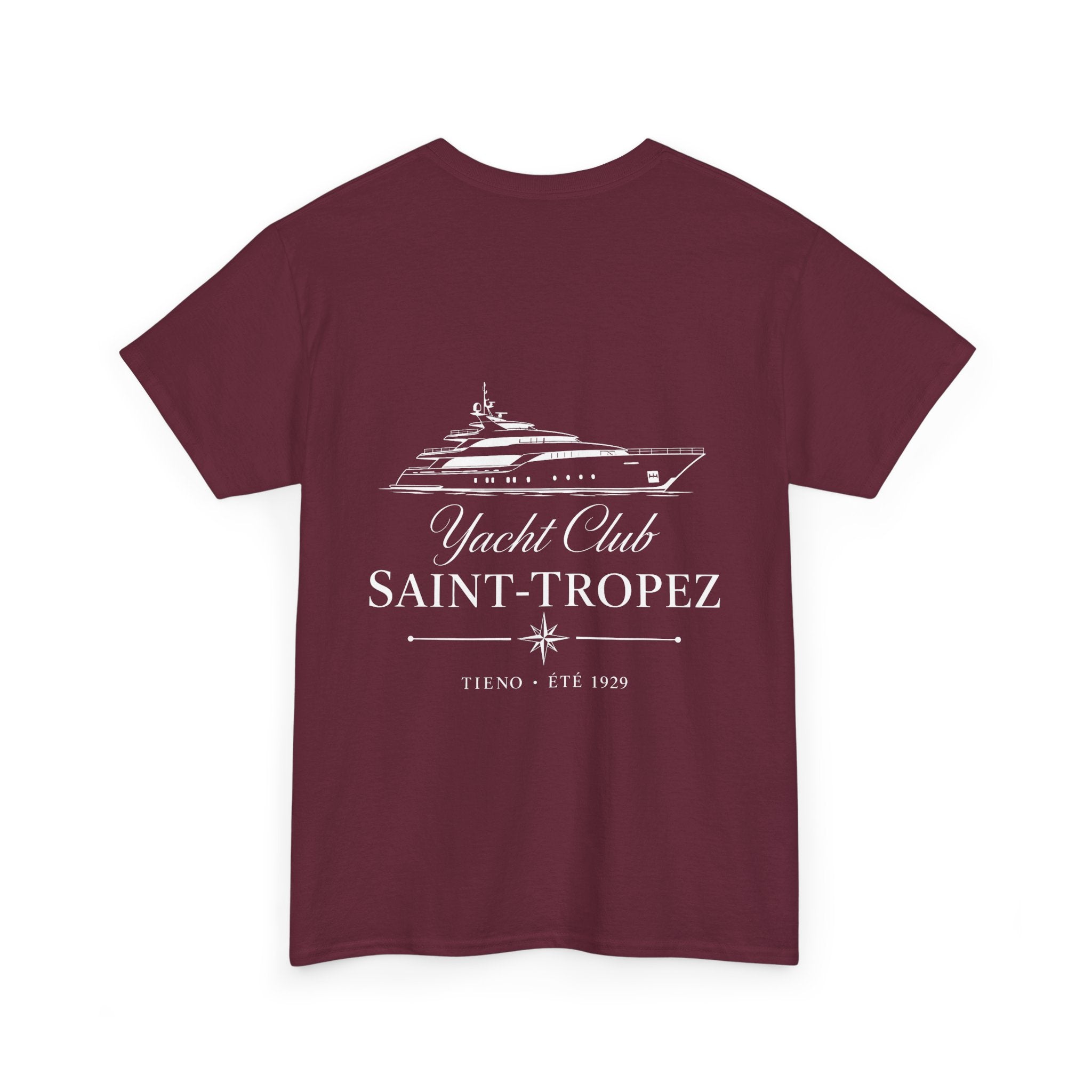 Yacht Club Saint-Tropez Backprint T-Shirt
