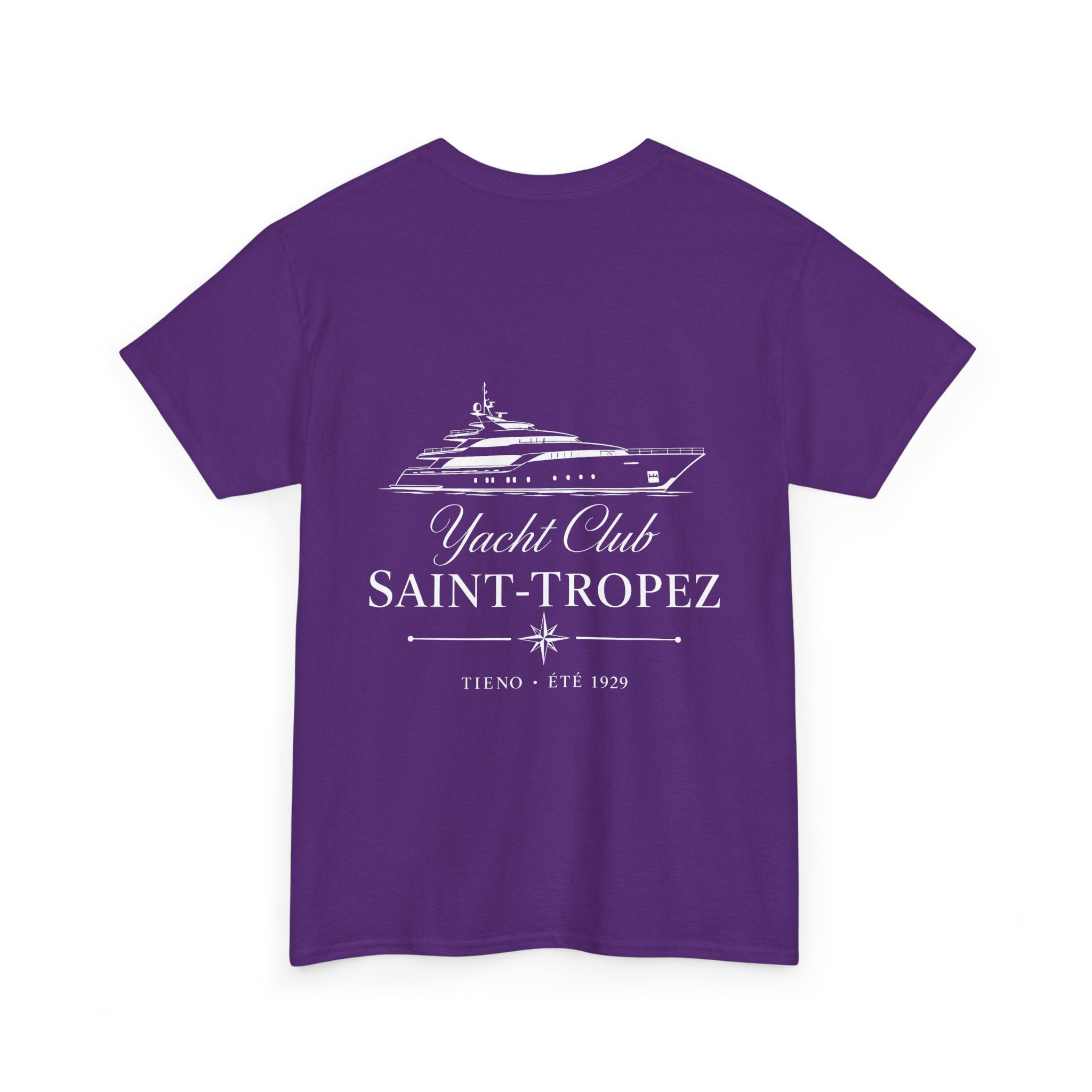 Yacht Club Saint-Tropez Backprint T-Shirt