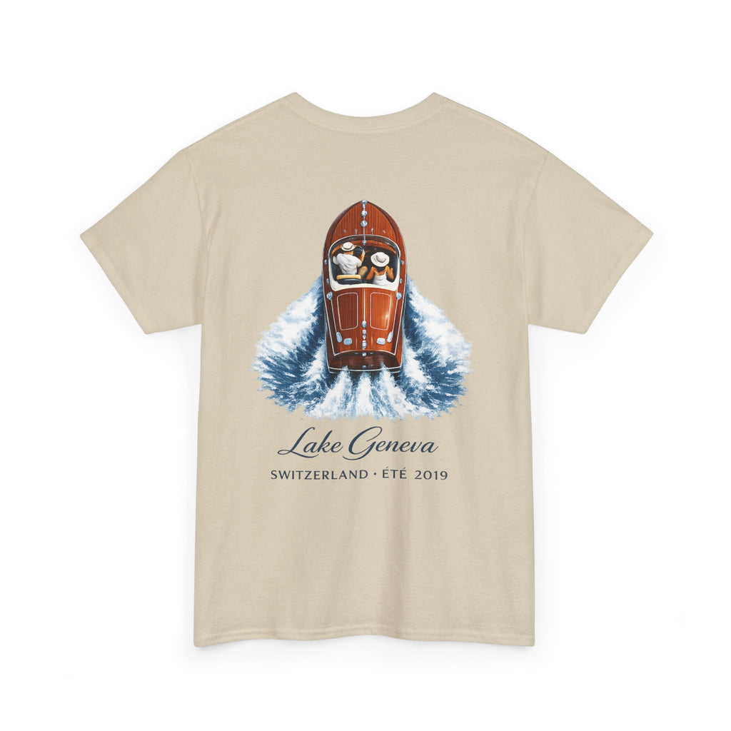 Lake Geneva Vintage T‑Shirt — Switzerland ETE 2019