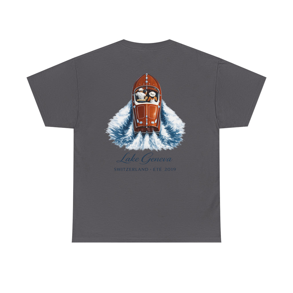 Lake Geneva Vintage T‑Shirt — Switzerland ETE 2019