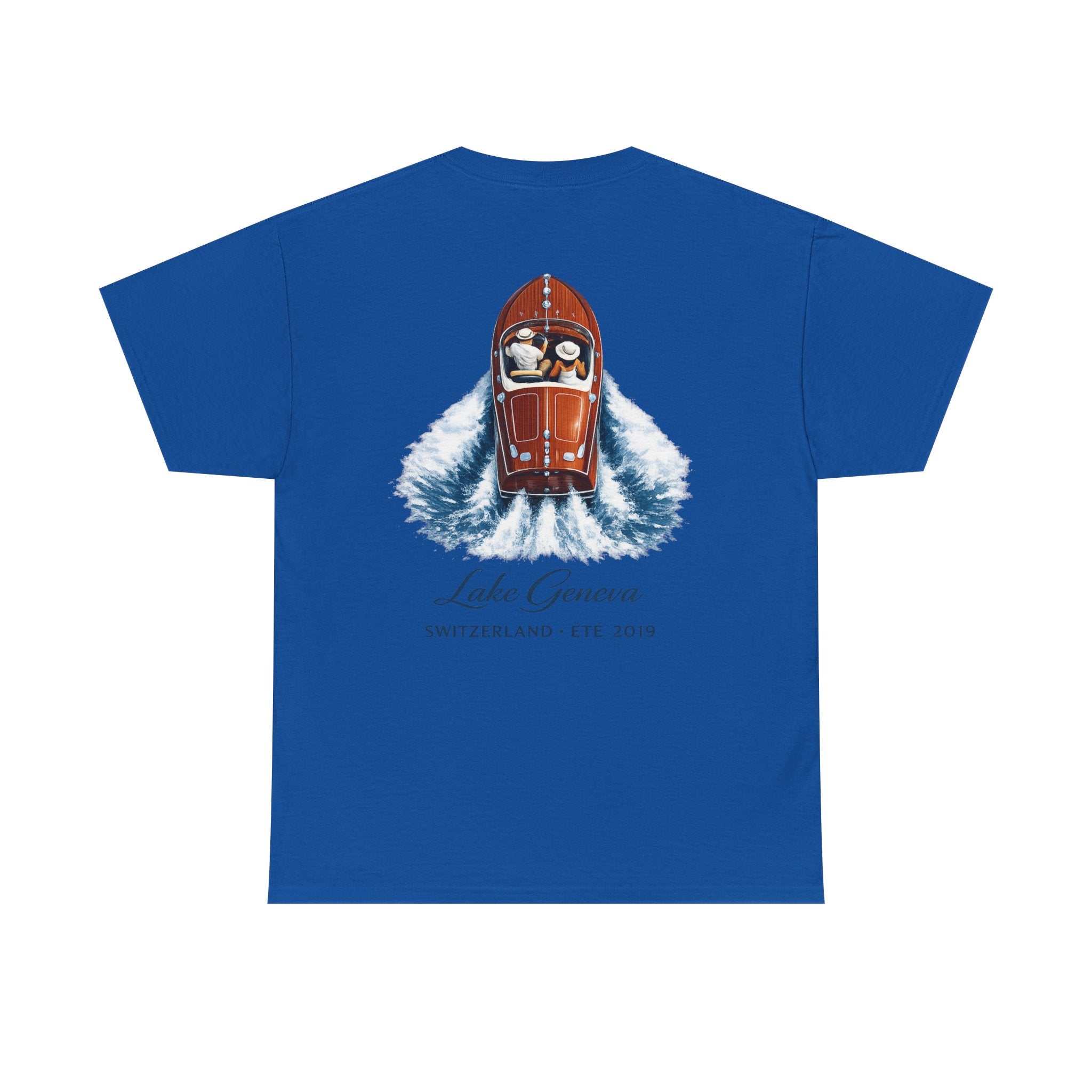 Lake Geneva Vintage T‑Shirt — Switzerland ETE 2019