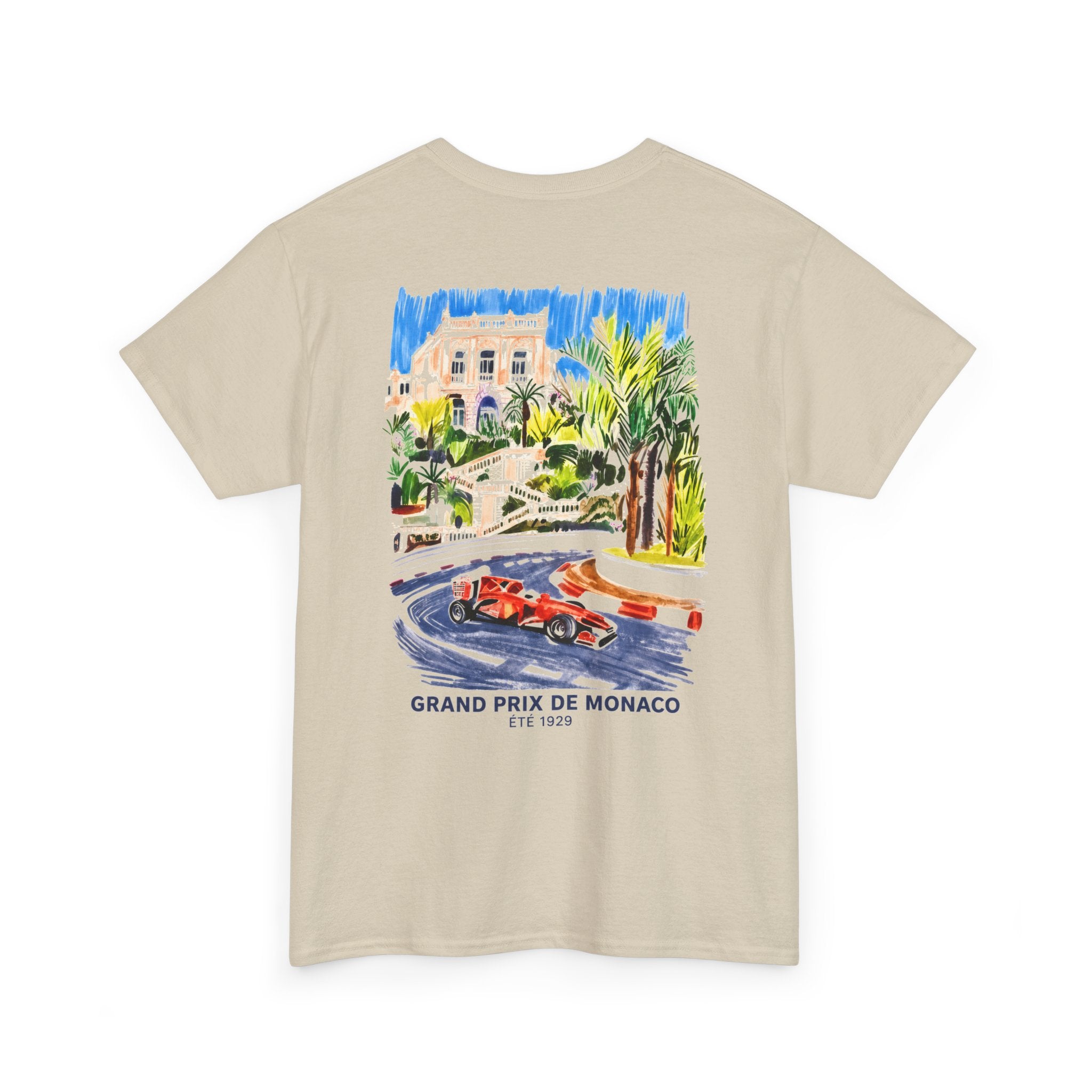 Grand Prix de Monaco Racing Tee — Vintage Monaco Formula 1 Poster T‑Shirt