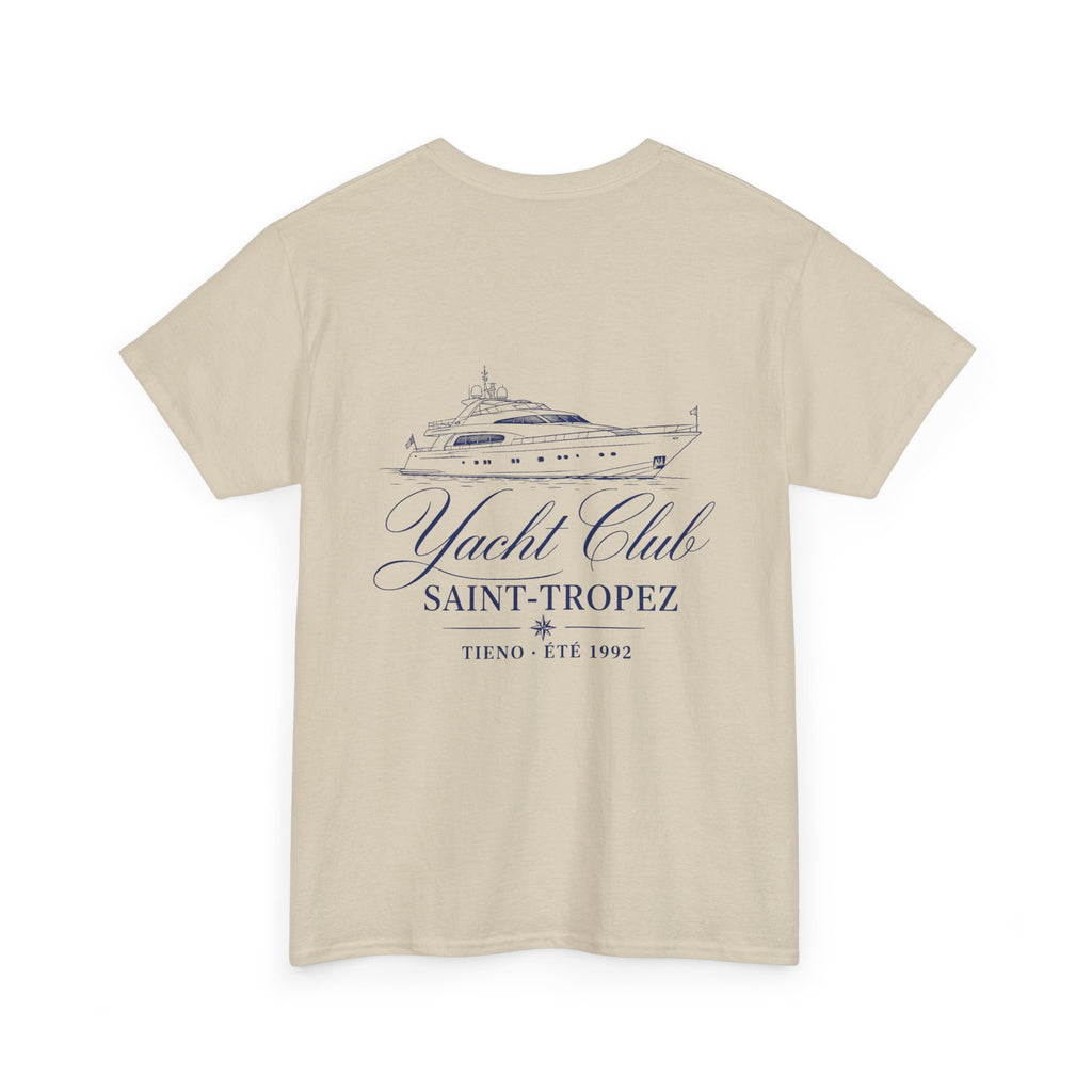 Yacht Club Saint-Tropez Tee — Nautical Boat Graphic T-Shirt