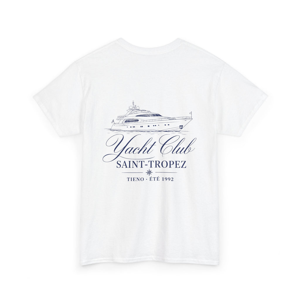 Yacht Club Saint-Tropez Tee — Nautical Boat Graphic T-Shirt
