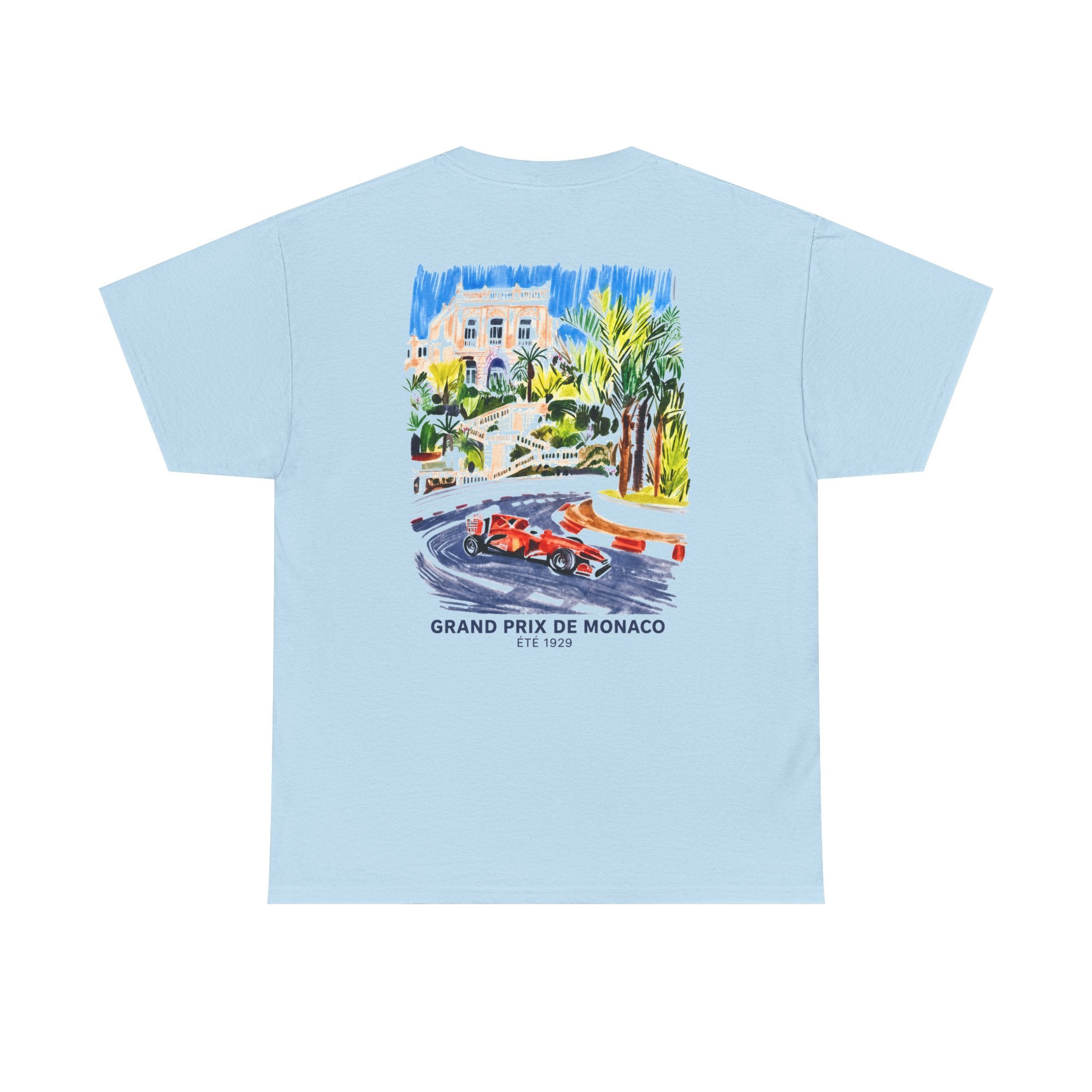 Grand Prix de Monaco Racing Tee — Vintage Monaco Formula 1 Poster T‑Shirt