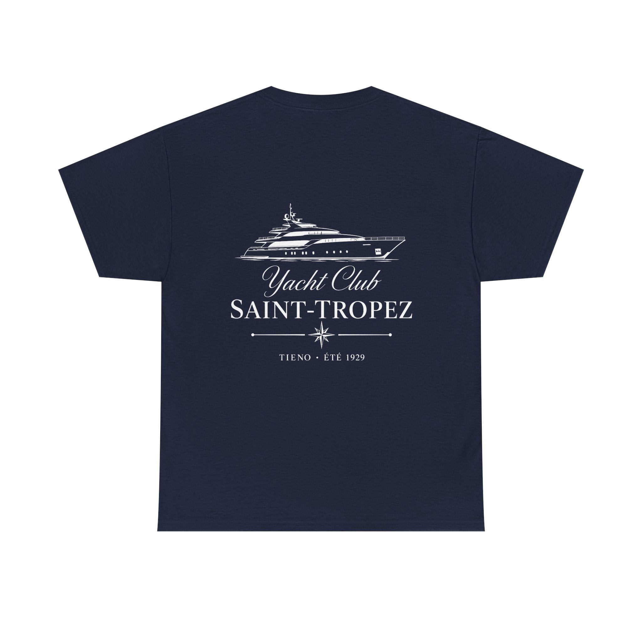 Yacht Club Saint-Tropez Backprint T-Shirt