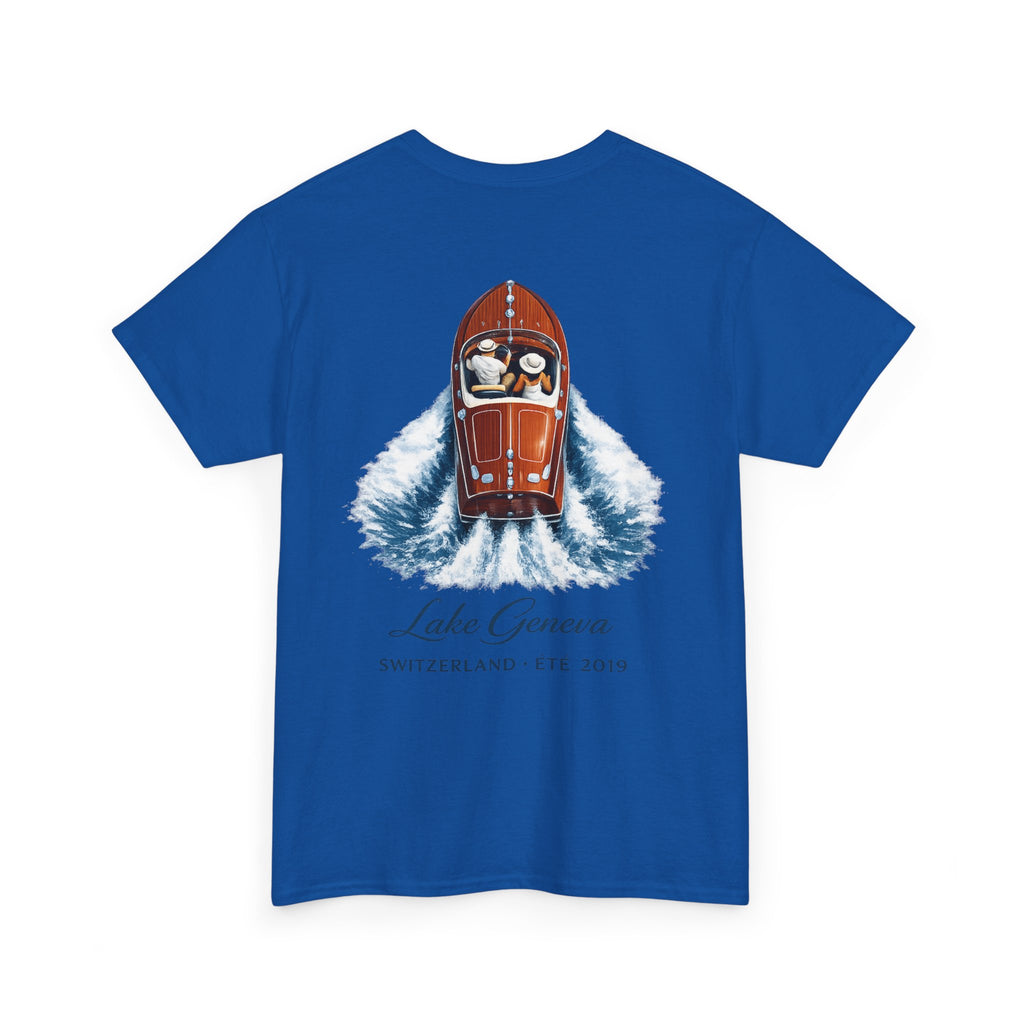 Lake Geneva Vintage T‑Shirt — Switzerland ETE 2019