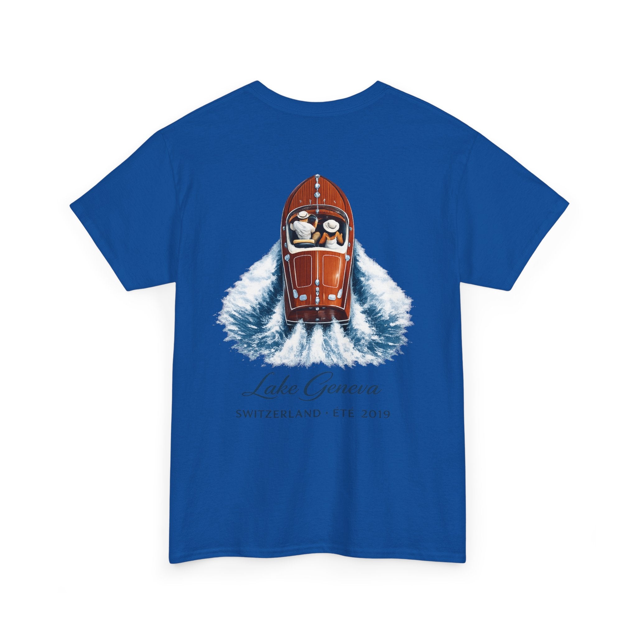 Lake Geneva Vintage T‑Shirt — Switzerland ETE 2019
