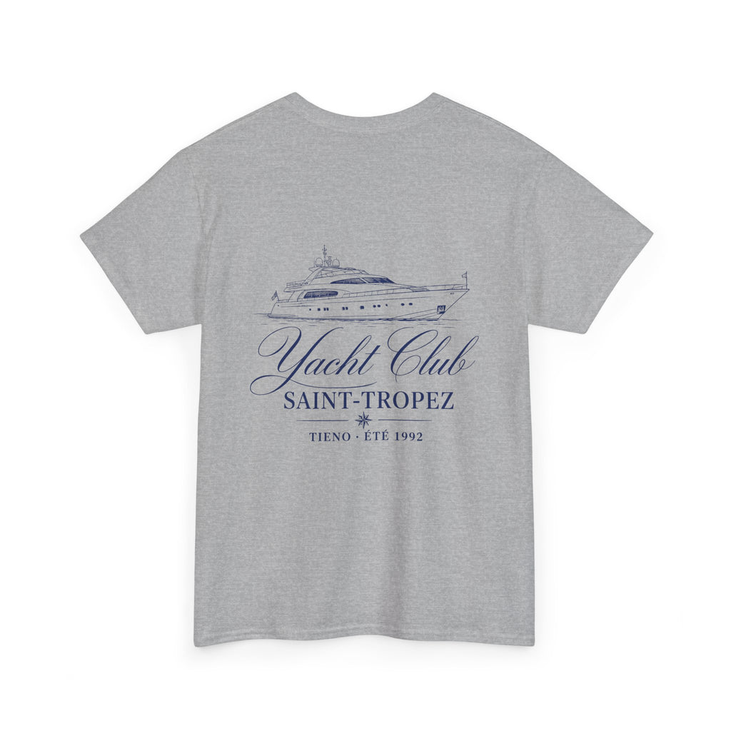 Yacht Club Saint-Tropez Tee — Nautical Boat Graphic T-Shirt