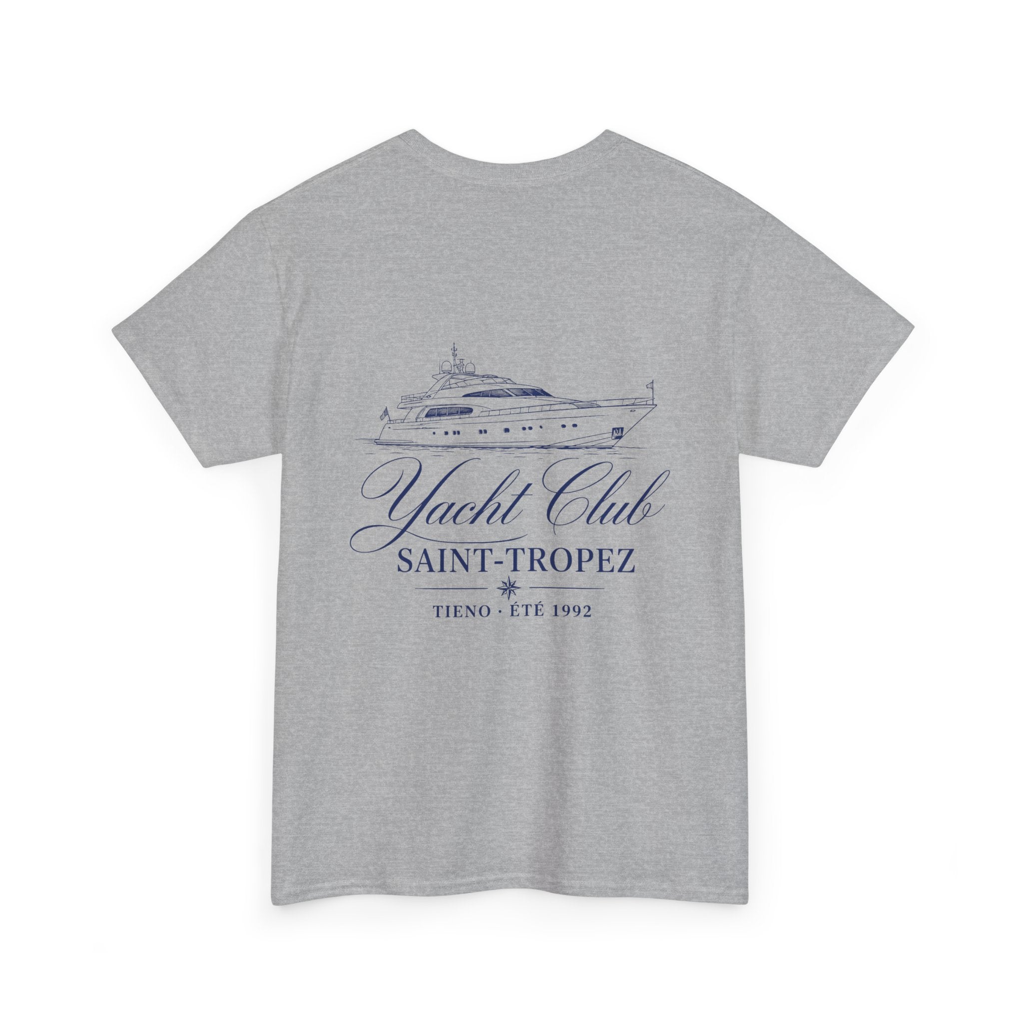 Yacht Club Saint-Tropez Tee — Nautical Boat Graphic T-Shirt