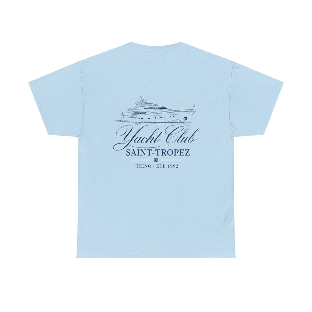 Yacht Club Saint-Tropez Tee — Nautical Boat Graphic T-Shirt