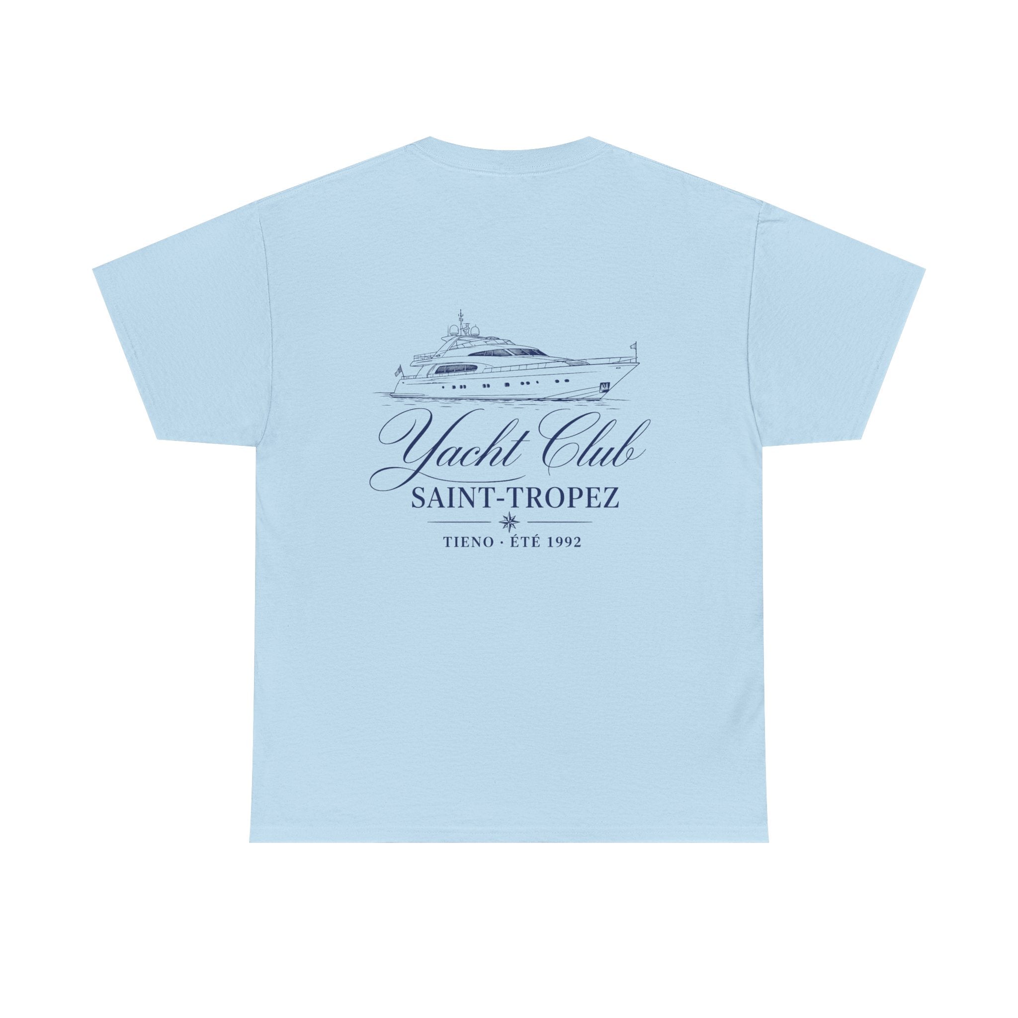 Yacht Club Saint-Tropez Tee — Nautical Boat Graphic T-Shirt