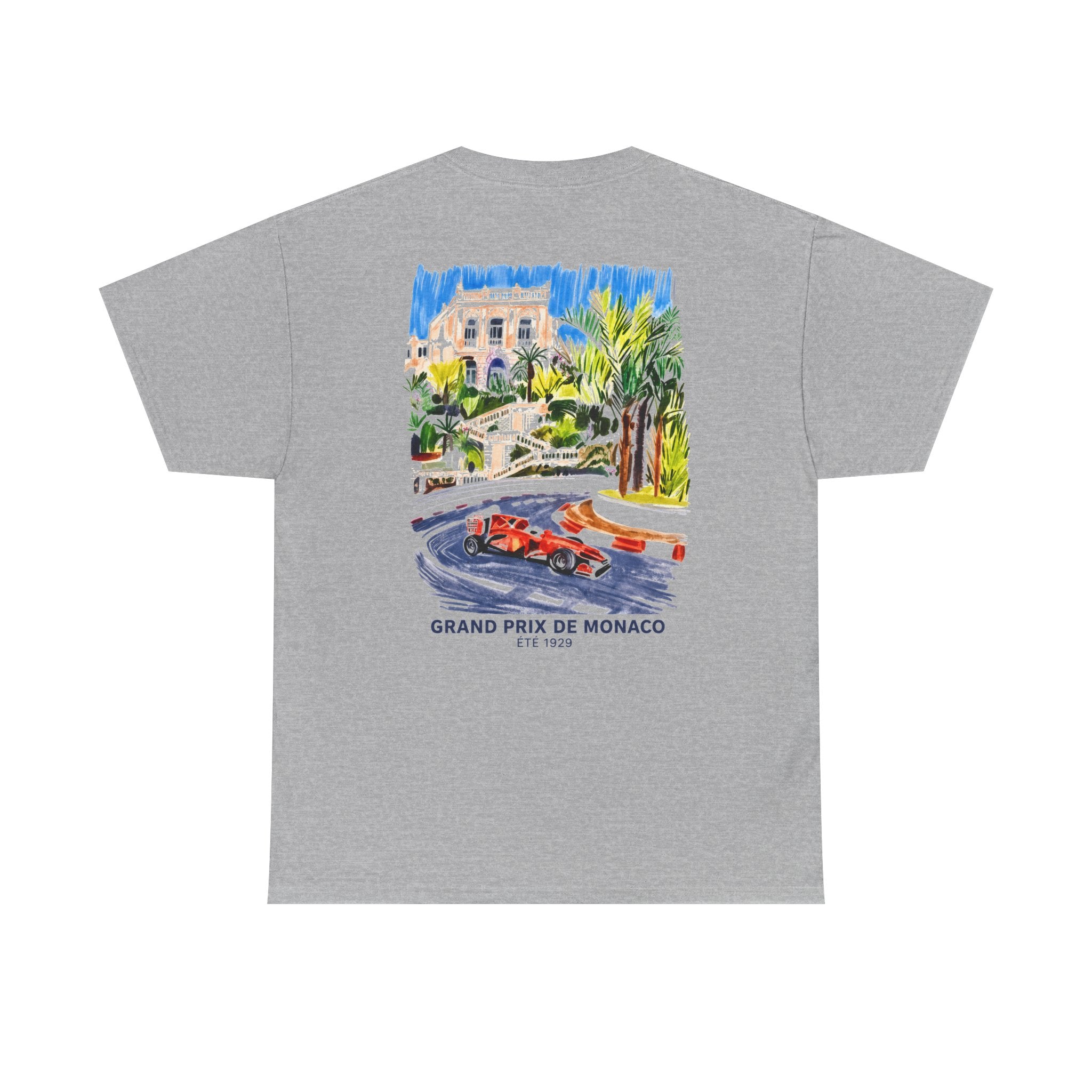 Grand Prix de Monaco Racing Tee — Vintage Monaco Formula 1 Poster T‑Shirt