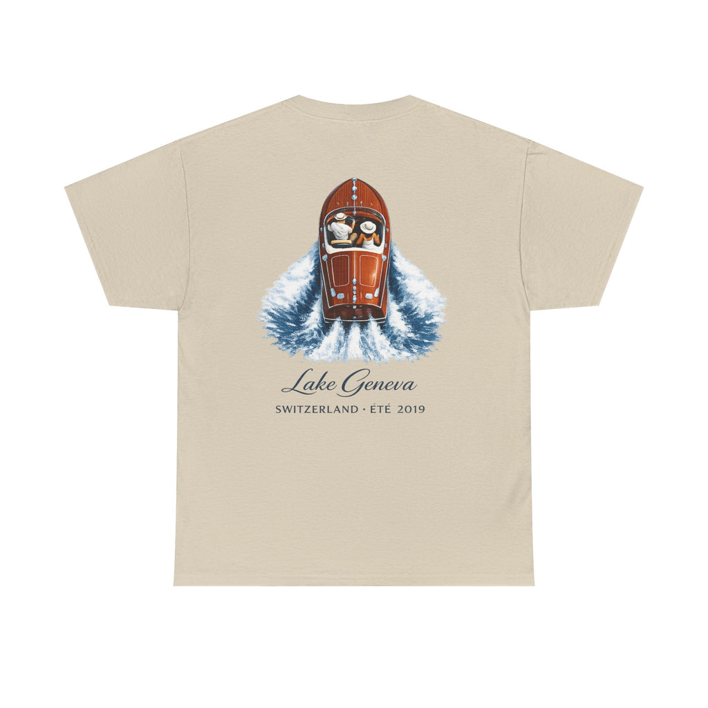 Lake Geneva Vintage T‑Shirt — Switzerland ETE 2019
