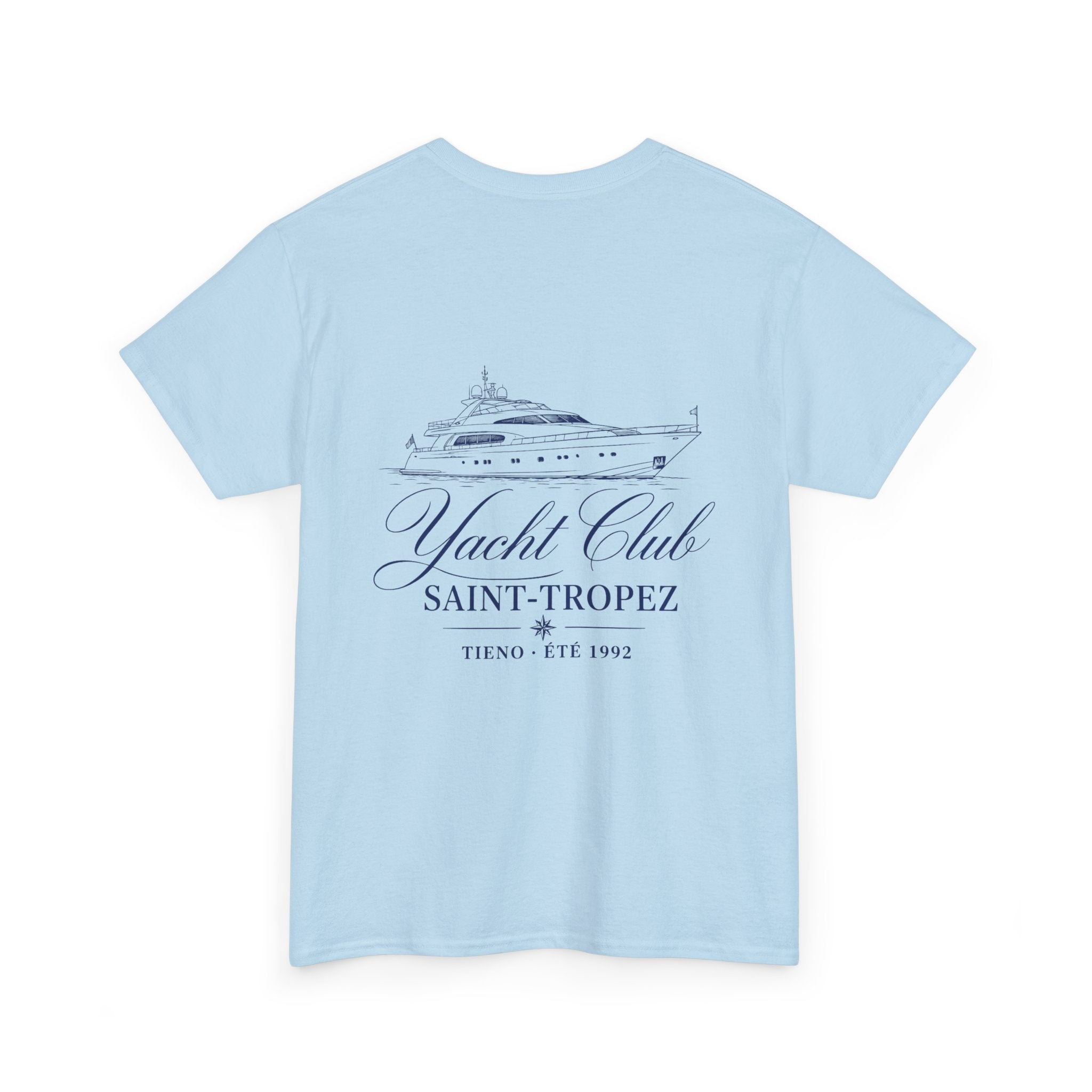 Yacht Club Saint-Tropez Tee — Nautical Boat Graphic T-Shirt
