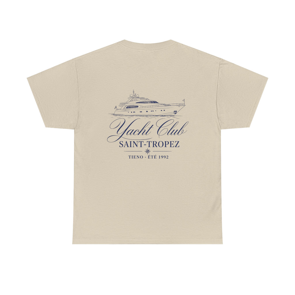 Yacht Club Saint-Tropez Tee — Nautical Boat Graphic T-Shirt
