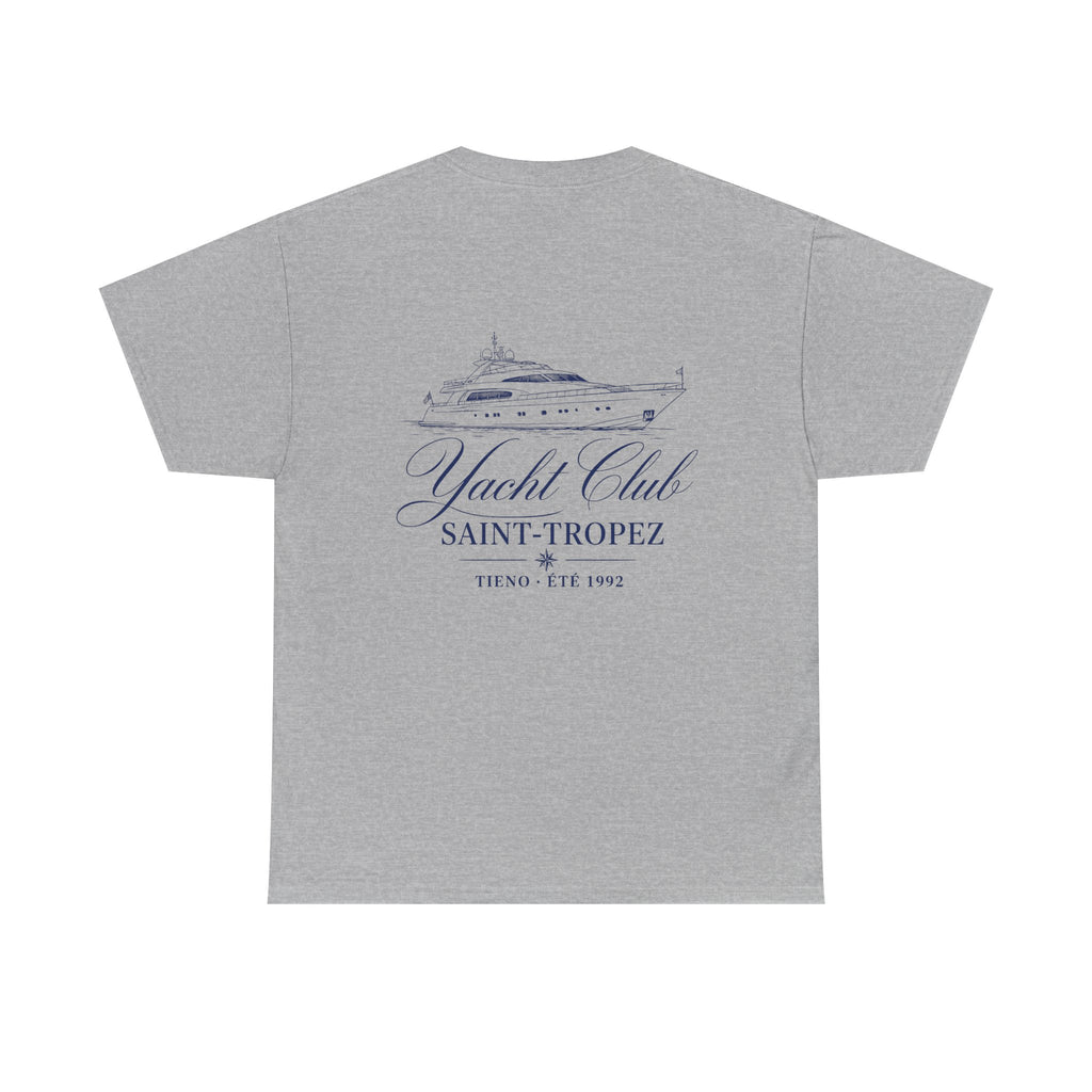 Yacht Club Saint-Tropez Tee — Nautical Boat Graphic T-Shirt