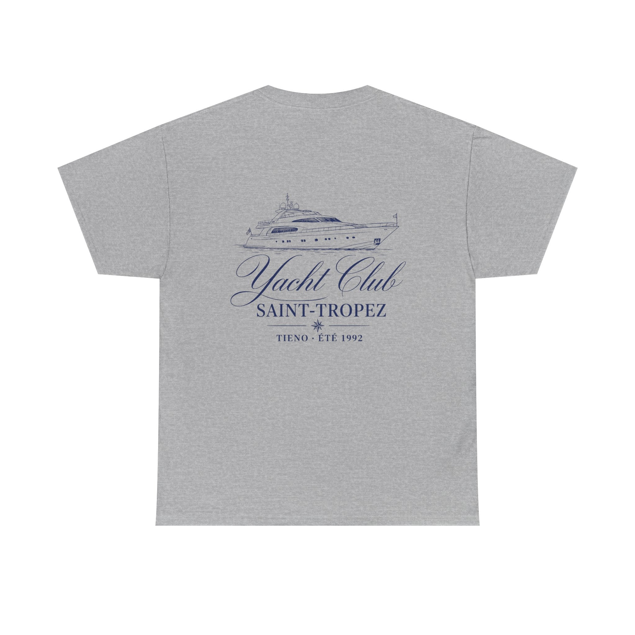 Yacht Club Saint-Tropez Tee — Nautical Boat Graphic T-Shirt