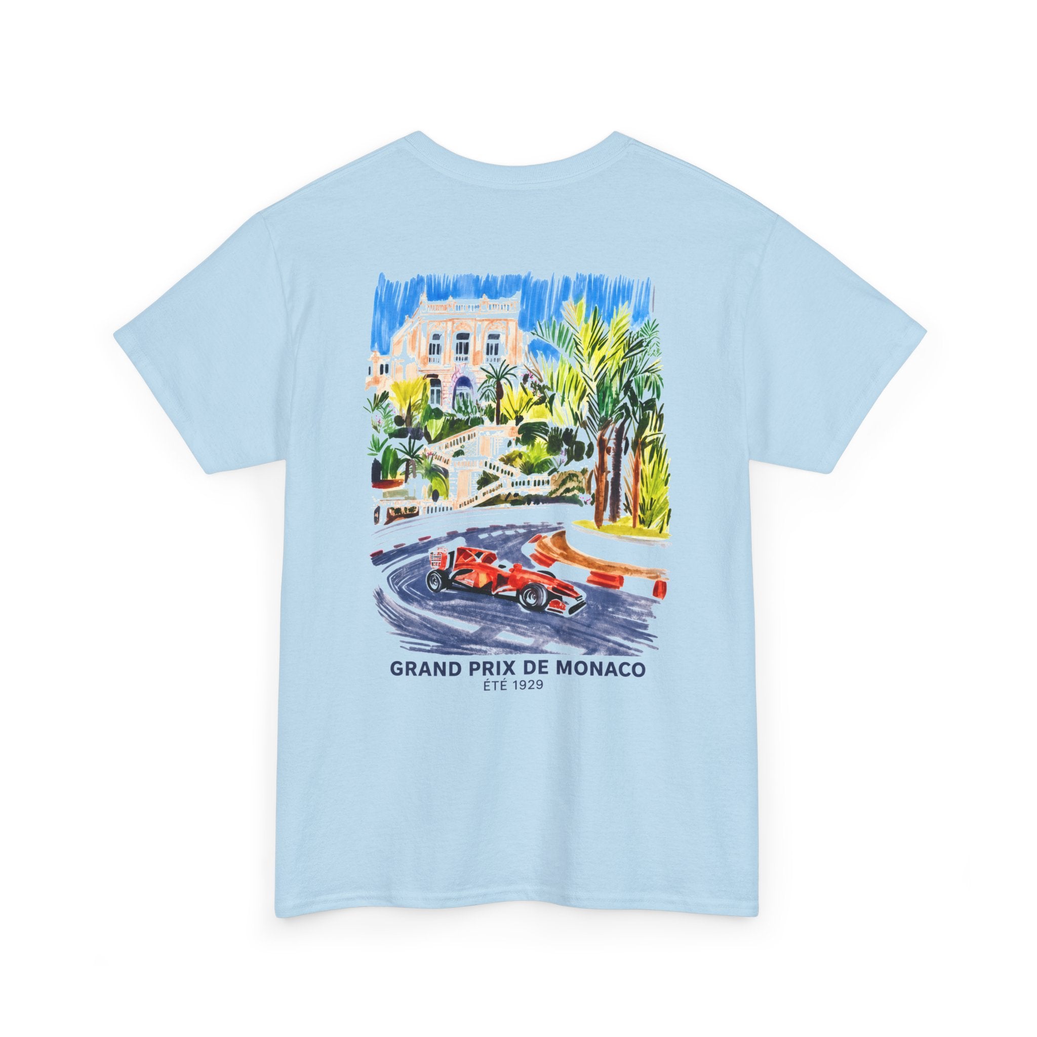 Grand Prix de Monaco Racing Tee — Vintage Monaco Formula 1 Poster T‑Shirt
