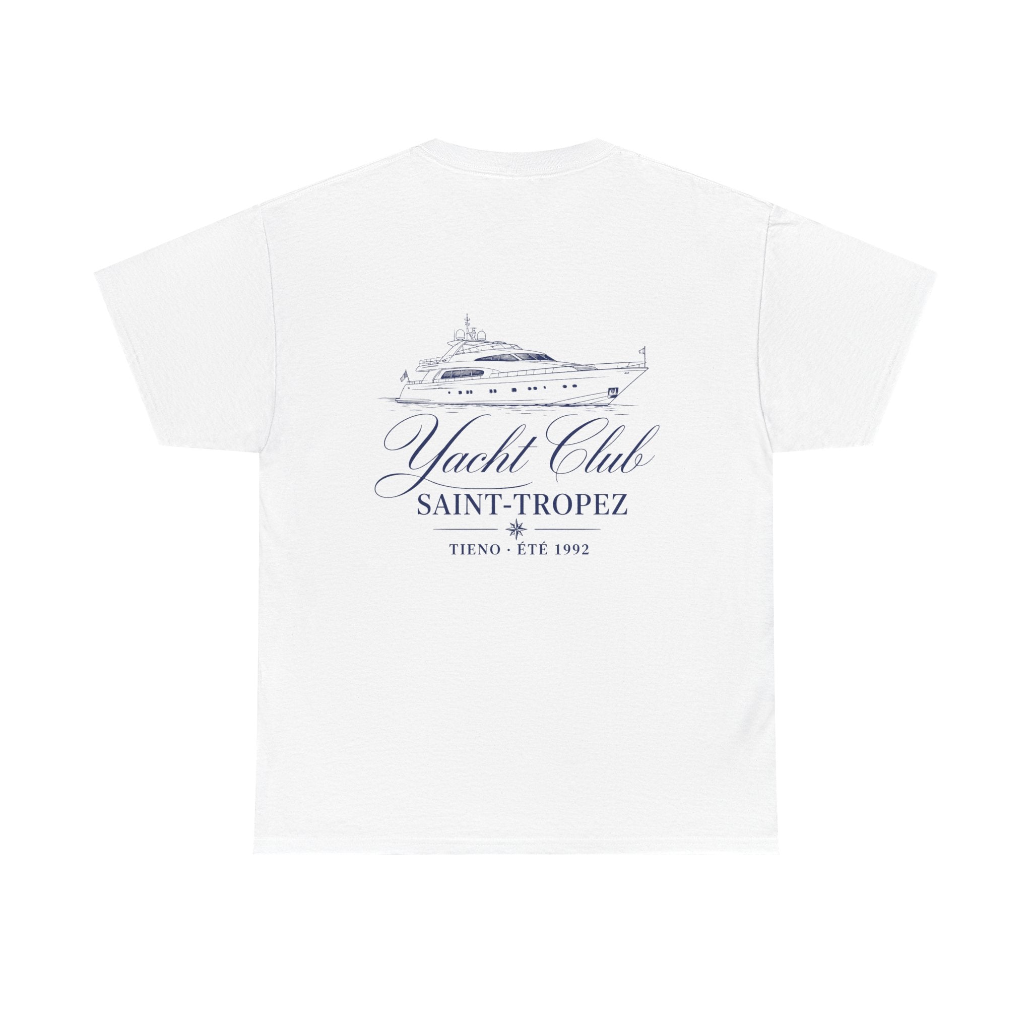 Yacht Club Saint-Tropez Tee — Nautical Boat Graphic T-Shirt