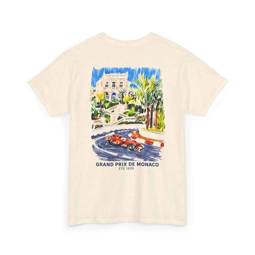 Grand Prix de Monaco Racing Tee — Vintage Monaco Formula 1 Poster T‑Shirt